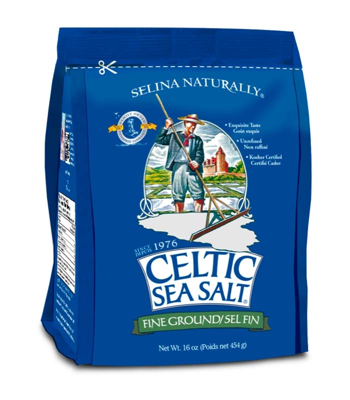 Celtic Sea Salt, Fine Ground • Naturlig mineralsalt fra havet